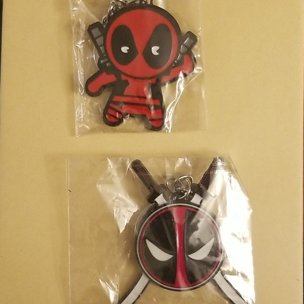 Deadpool keychains